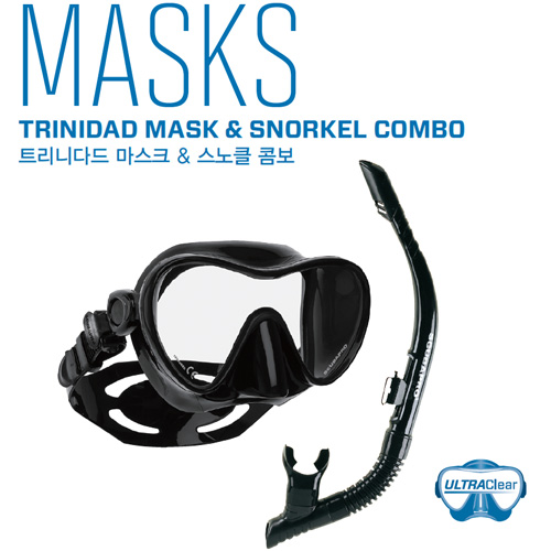 트리니다드 마스크 & 스노클 콤보 / TRINIDAD MASK & SNORKEL COMBO